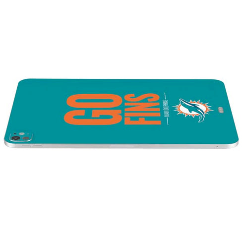 NFL Miami Dolphins Team Motto iPad Pro 13in M4 (2024) Skin