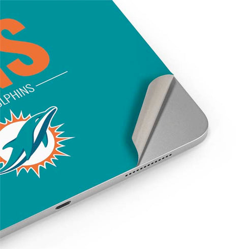 NFL Miami Dolphins Team Motto iPad Pro 13in M4 (2024) Skin