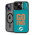 NFL Miami Dolphins Team Motto iPhone 14 Kickstand Case