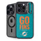 NFL Miami Dolphins Team Motto iPhone 14 Pro Max Kickstand Case