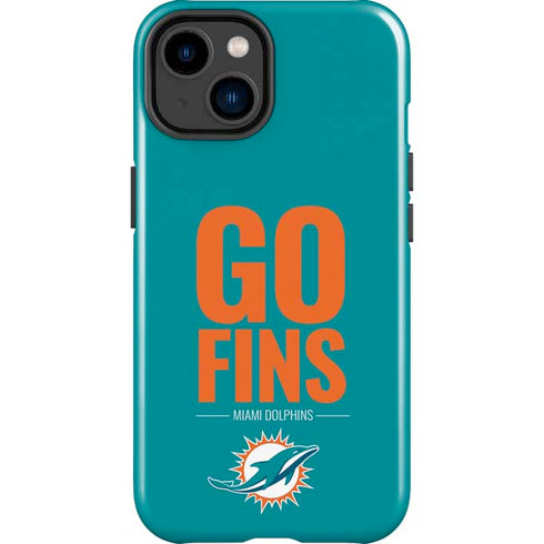 NFL Miami Dolphins Team Motto iPhone 15 Impact Case
