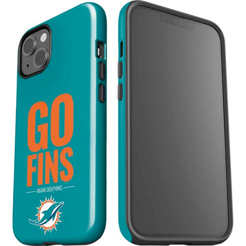 NFL Miami Dolphins Team Motto iPhone 15 Impact Case