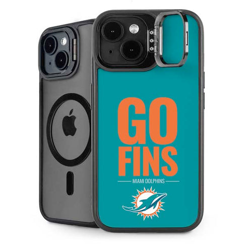 NFL Miami Dolphins Team Motto iPhone 15 Plus Kickstand Case
