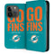 NFL Miami Dolphins Team Motto iPhone 15 Pro Folio Case