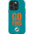 NFL Miami Dolphins Team Motto iPhone 15 Pro Impact Case