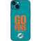 NFL Miami Dolphins Team Motto iPhone 15 Skin