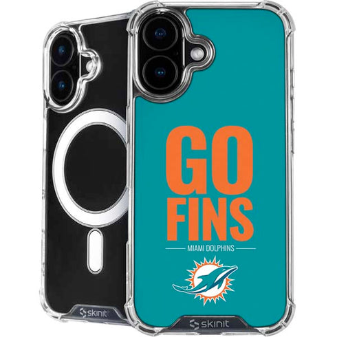 NFL Miami Dolphins Team Motto iPhone 16 MagSafe Case