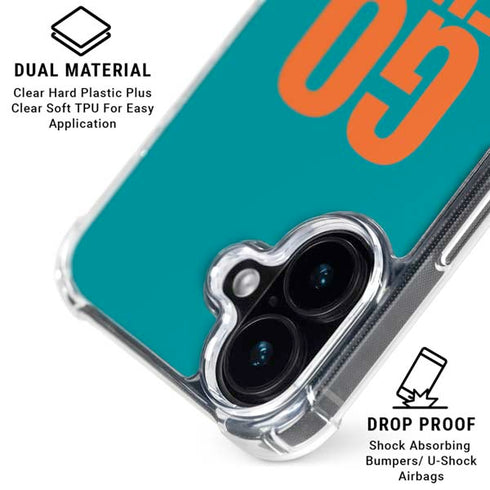 NFL Miami Dolphins Team Motto iPhone 16 MagSafe Case