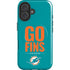NFL Miami Dolphins Team Motto iPhone 16 Magsafe Impact Case