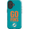 NFL Miami Dolphins Team Motto iPhone 16 Plus Impact Case