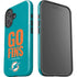 NFL Miami Dolphins Team Motto iPhone 16 Plus Impact Case