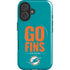 NFL Miami Dolphins Team Motto iPhone 16 Plus Magsafe Impact Case