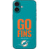 NFL Miami Dolphins Team Motto iPhone 16 Plus Skin