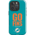 NFL Miami Dolphins Team Motto iPhone 16 Pro Impact Case