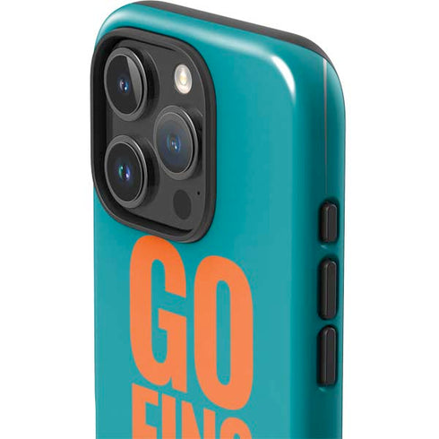 NFL Miami Dolphins Team Motto iPhone 16 Pro Impact Case