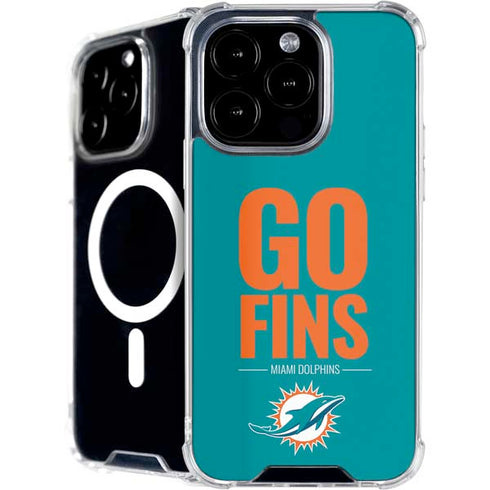 NFL Miami Dolphins Team Motto iPhone 16 Pro Max MagSafe Case