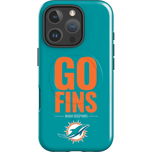 NFL Miami Dolphins Team Motto iPhone 16 Pro Max Magsafe Impact Case