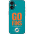 NFL Miami Dolphins Team Motto iPhone 16 Skin