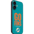 NFL Miami Dolphins Team Motto iPhone 16 Skin