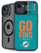 NFL Miami Dolphins Team Motto iPhone 16e Kickstand Case