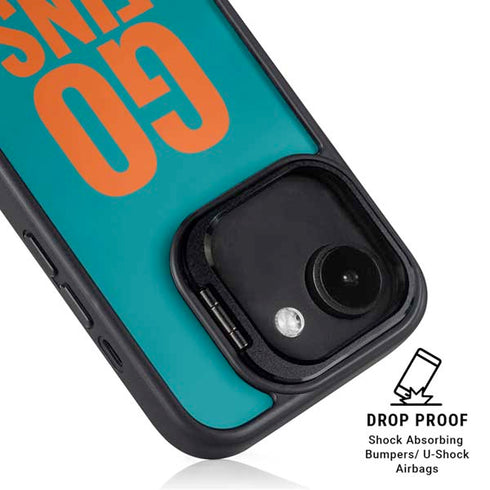 NFL Miami Dolphins Team Motto iPhone 16e Kickstand Case