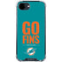 NFL Miami Dolphins Team Motto iPhone 16e Clear Case