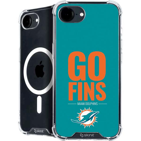 NFL Miami Dolphins Team Motto iPhone 16e MagSafe Case