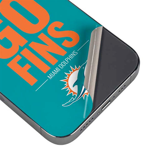 NFL Miami Dolphins Team Motto iPhone 16e Skin