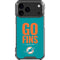 NFL Miami Dolphins Team Motto iPhone 18 Pro Max Clear Case
