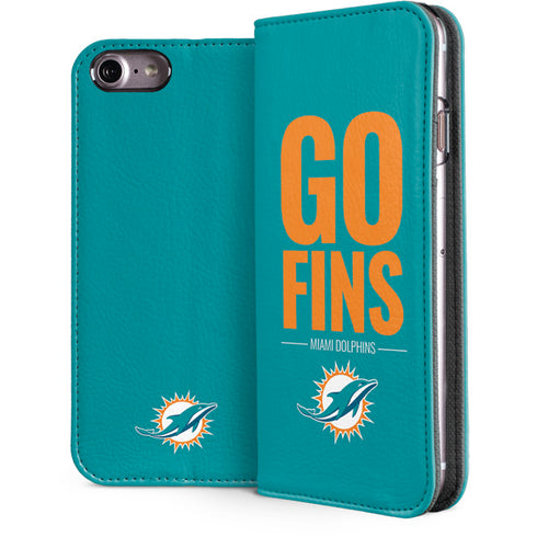 NFL Miami Dolphins Team Motto iPhone 7 Folio Case