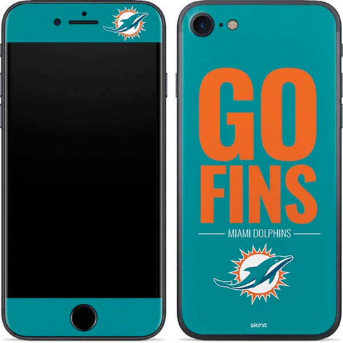 NFL Miami Dolphins Team Motto iPhone 8 Skin