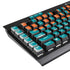 NFL Miami Dolphins Team Motto K95 RGB PLATINUM Mechanical Gaming Keyboard Skin