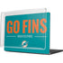NFL Miami Dolphins Team Motto MacBook Pro 14in (2021-24) Case plus Skin