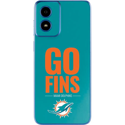 NFL Miami Dolphins Team Motto Moto G Play 4G (2024) Skin