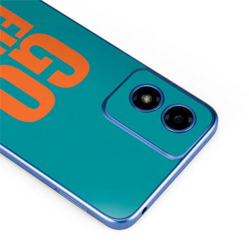 NFL Miami Dolphins Team Motto Moto G Play 4G (2024) Skin