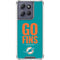 NFL Miami Dolphins Team Motto Moto G Stylus 5G (2025) Clear Case