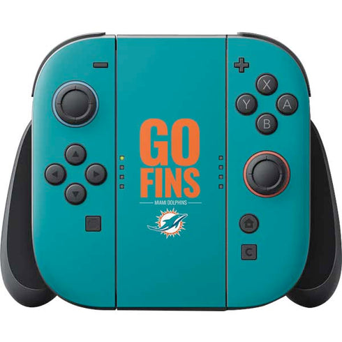 NFL Miami Dolphins Team Motto Nintendo Skins