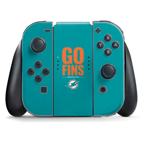 NFL Miami Dolphins Team Motto Nintendo Skins