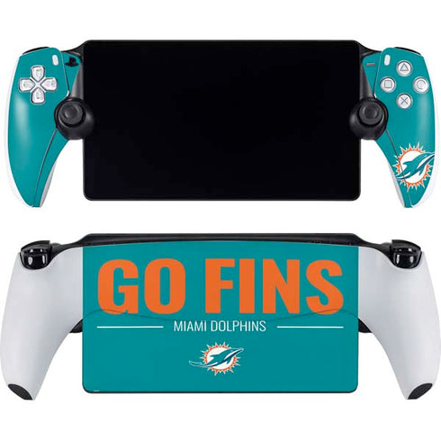 NFL Miami Dolphins Team Motto PlayStation Portal Remote Player Skin