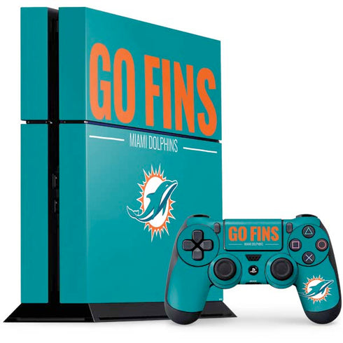 NFL Miami Dolphins Team Motto PlayStation PS4 Skins
