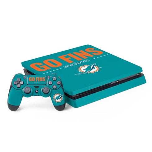 NFL Miami Dolphins Team Motto PlayStation PS4 Skins