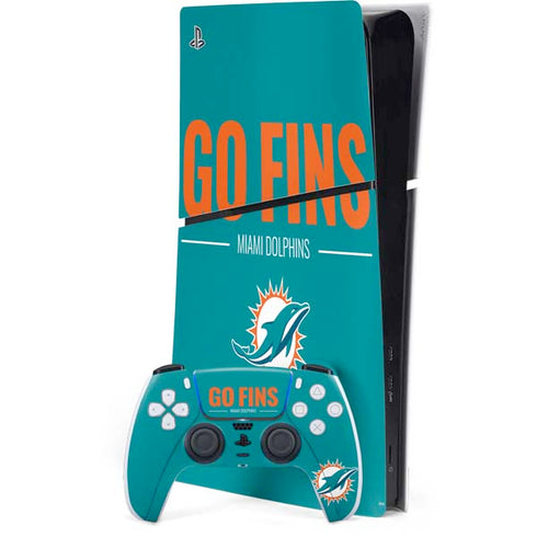 NFL Miami Dolphins Team Motto PlayStation PS5 Skins