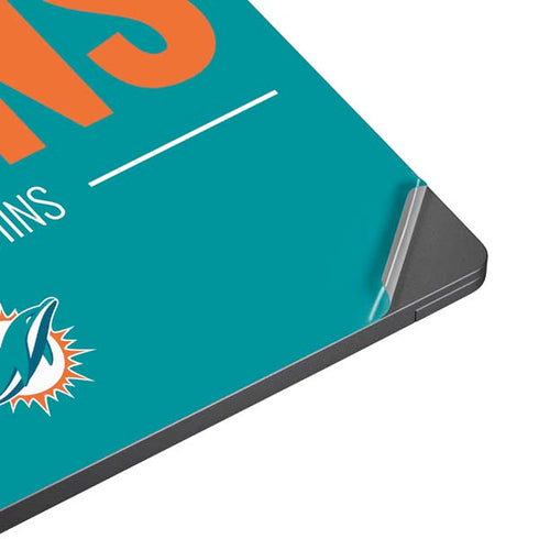 NFL Miami Dolphins Team Motto Surface Laptop 7 15in Skin