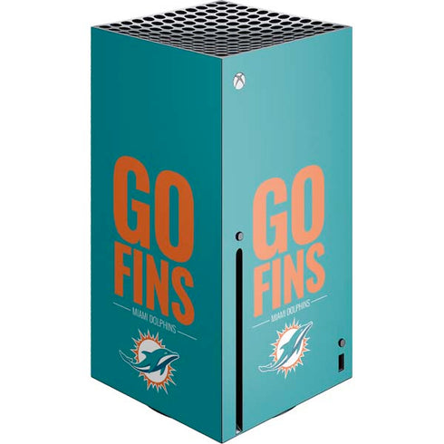 NFL Miami Dolphins Team Motto Xbox Series X Skins