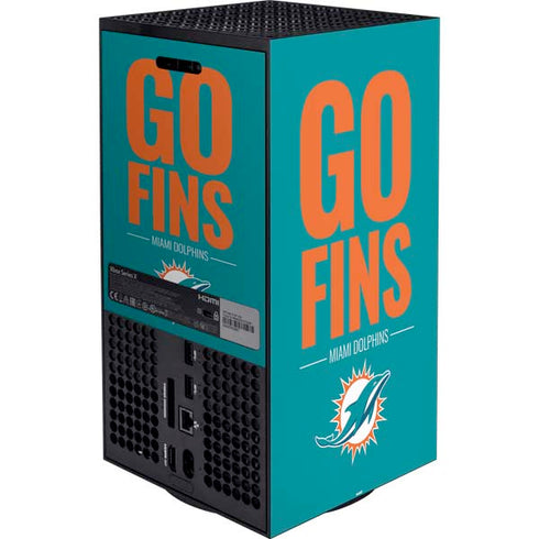 NFL Miami Dolphins Team Motto XBox Series X Digital Edition Bundle Skin