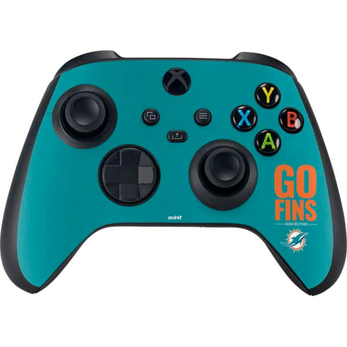 NFL Miami Dolphins Team Motto XBox Series X Digital Edition Bundle Skin