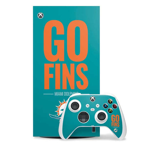NFL Miami Dolphins Team Motto Xbox Series X Skins