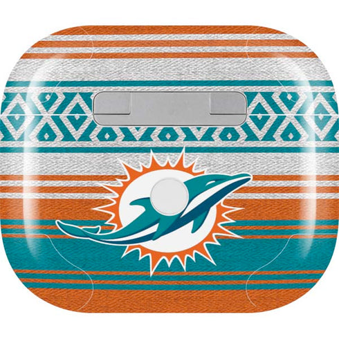 NFL Miami Dolphins Trailblazer Apple AirPods (3rd Gen 2021) Skin