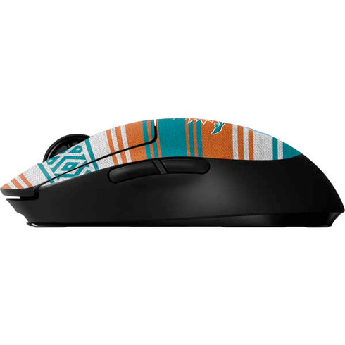NFL Miami Dolphins Trailblazer G Pro Wireless Gaming Mouse Skin