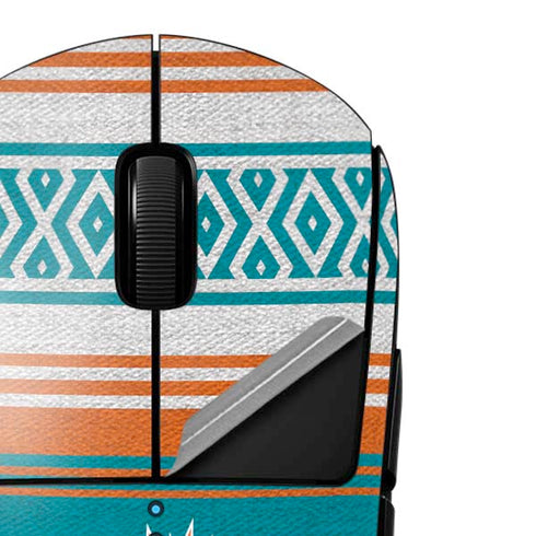 NFL Miami Dolphins Trailblazer G Pro Wireless Gaming Mouse Skin